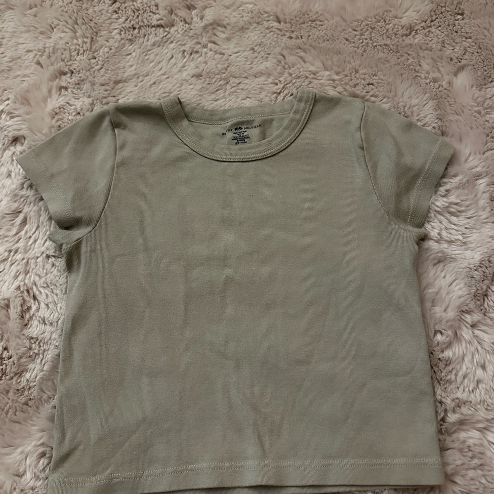 Olive Green T-Shirt Brandy Melville